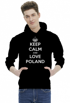 Bluza z kapturem "Keep Calm"