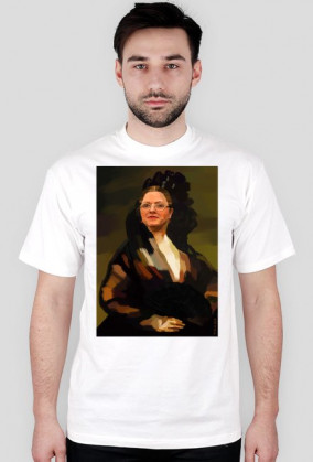 Portret Krystyny Pawłowicz z wachlarzem