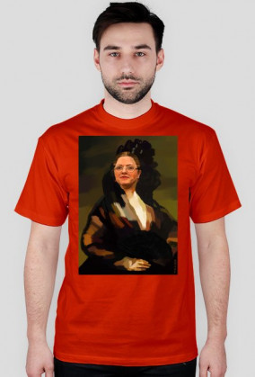 Portret Krystyny Pawłowicz z wachlarzem
