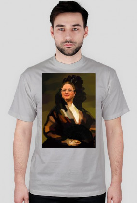 Portret Krystyny Pawłowicz z wachlarzem