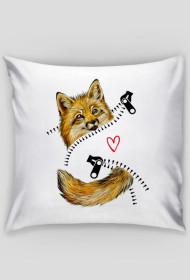 Zip Fox Pillow