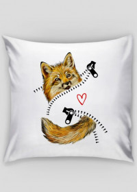 Zip Fox Pillow