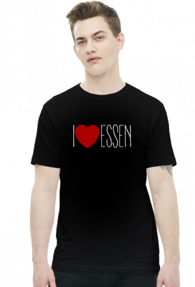 I Love Essen (t-shirt) jasna grafika