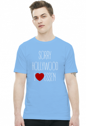 Sorry Hollywood I Love Essen (t-shirt) jasna grafika