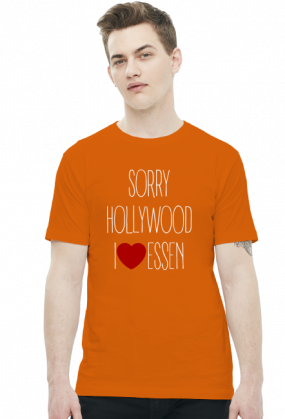 Sorry Hollywood I Love Essen (t-shirt) jasna grafika