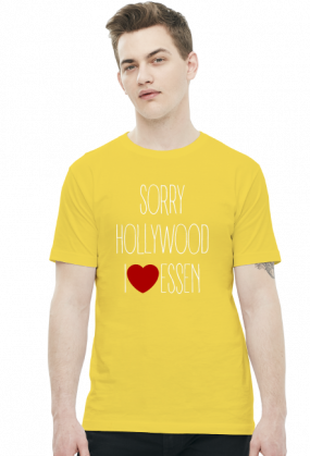 Sorry Hollywood I Love Essen (t-shirt) jasna grafika