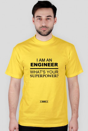 I AM AN ENGINEER (BLACK)