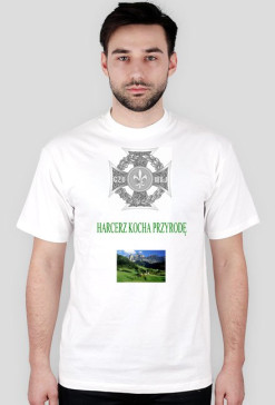 Koszulka-HARCERZ KOCHA PRZYRODĘ
