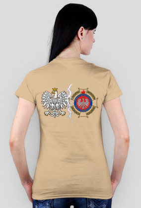 Koszulka POLSKA/ZOSP RP damska