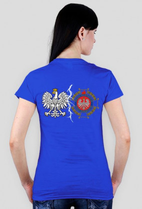 Koszulka POLSKA/ZOSP RP damska