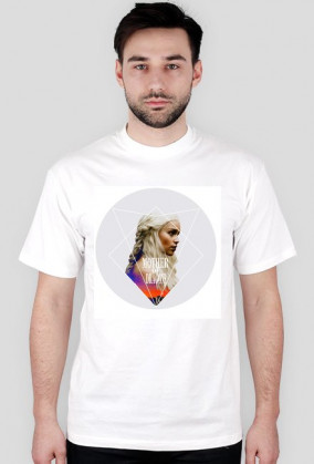 koszulka Daenerys Targaryen Mother of Dragons white