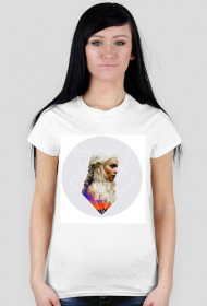 koszulka Daenerys Targaryen Mother of Dragons white