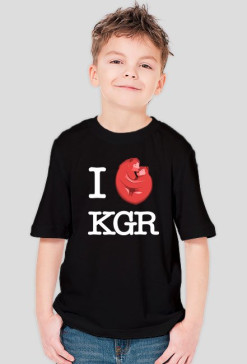 I ♥ KGR - czarna