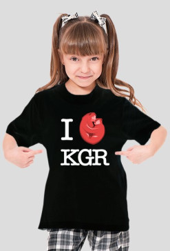 I ♥ KGR - czarna