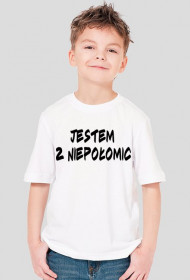 Koszulka dziecięca "Jestem z Niepołomic"