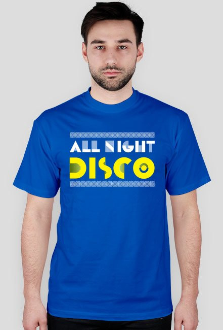 Koszulka męska ALL NIGHT DISCO (różne kolory)