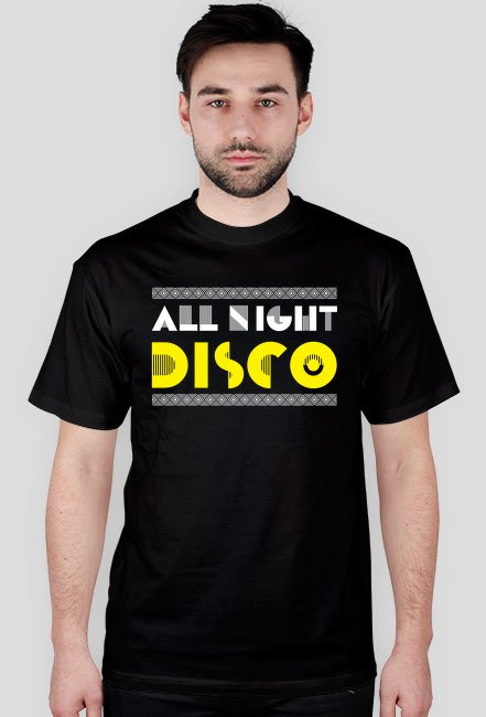 Koszulka męska ALL NIGHT DISCO (różne kolory)