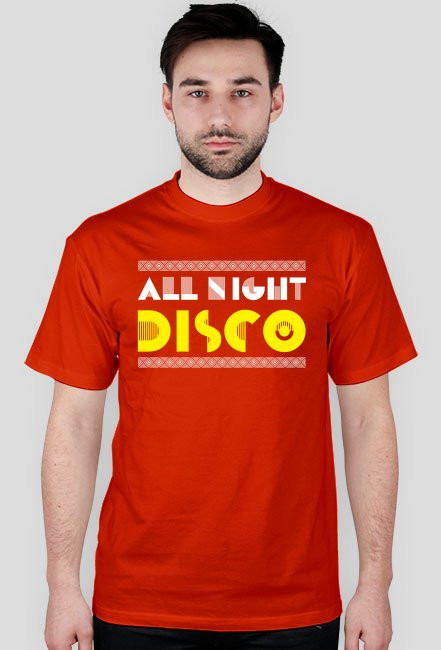 Koszulka męska ALL NIGHT DISCO (różne kolory)