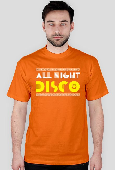 Koszulka męska ALL NIGHT DISCO (różne kolory)