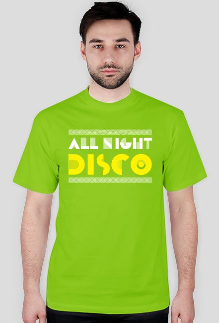 Koszulka męska ALL NIGHT DISCO (różne kolory)