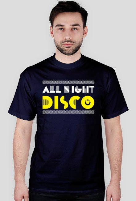 Koszulka męska ALL NIGHT DISCO (różne kolory)