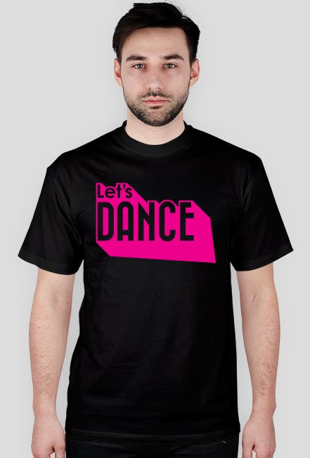 Koszulka męska LET'S DANCE (różne kolory)