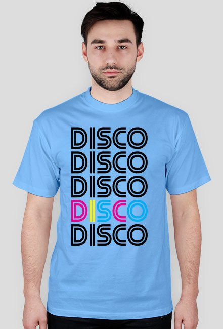 Koszulka męska DISCO (różne kolory)