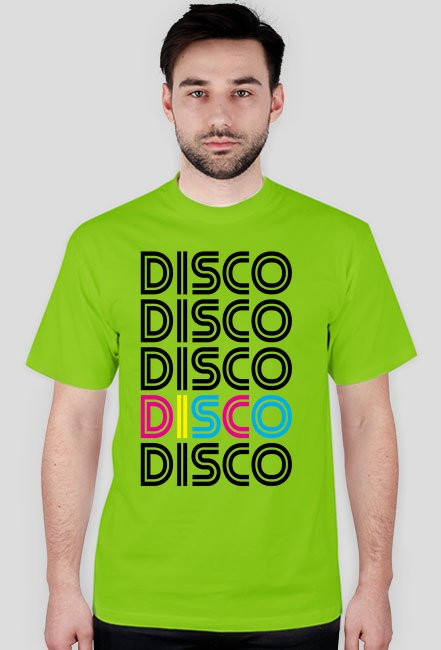 Koszulka męska DISCO (różne kolory)