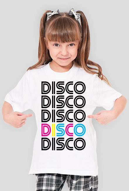 Koszulka dziecięca DISCO (różne kolory)