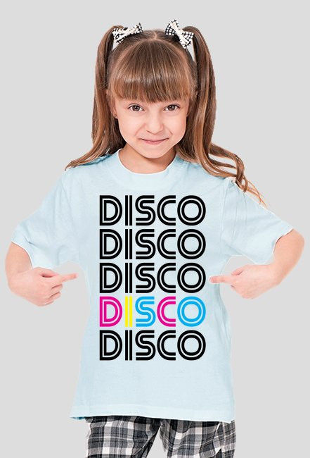 Koszulka dziecięca DISCO (różne kolory)