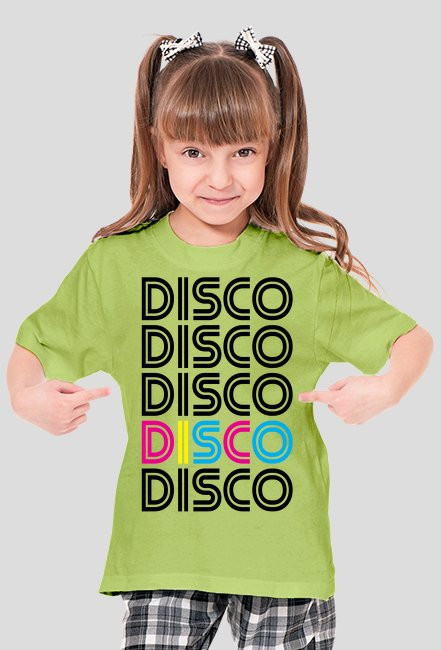 Koszulka dziecięca DISCO (różne kolory)