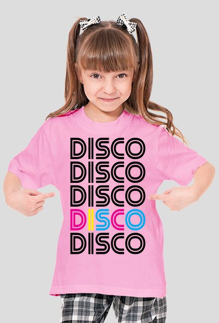 Koszulka dziecięca DISCO (różne kolory)