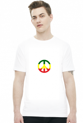 Męska Pacyfka Rasta Biała