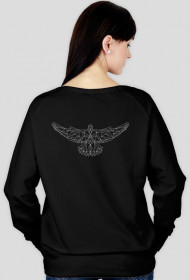 Bluza damska - gołębie 2 / tył 1