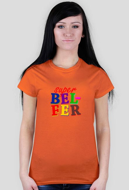 T-shirt "Super belfer"