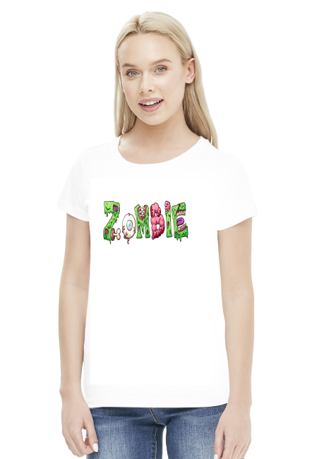 Damska Zombie Biała