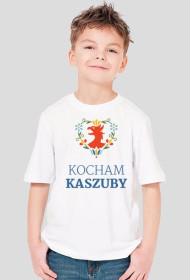 Koszulka Kocham Kaszuby Junior