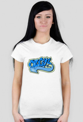 Olga koszulka z imieniem damska. Graffiti