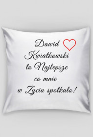 Poduszka Dawid Kwiatkowski#4