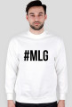 bluza #MLG biała