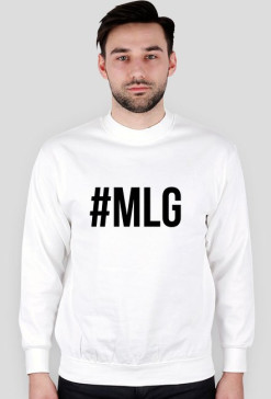 bluza #MLG biała