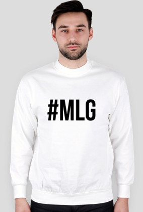 bluza #MLG biała