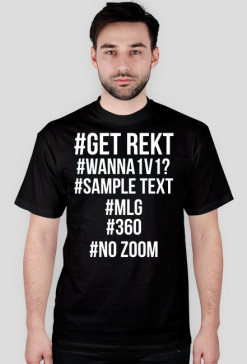 Koszulka #Get Rekt