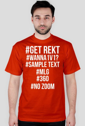 Koszulka #Get Rekt