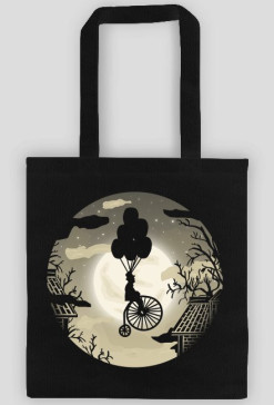 Bike on moon steampunk, vintage - bag