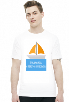 Szukam wariata w podróż na koniec świata (t-shirt)