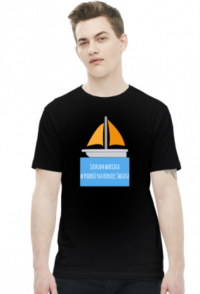 Szukam wariata w podróż na koniec świata (t-shirt)