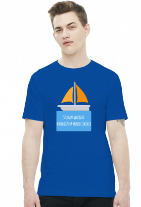 Szukam wariata w podróż na koniec świata (t-shirt)