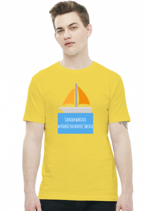 Szukam wariata w podróż na koniec świata (t-shirt)