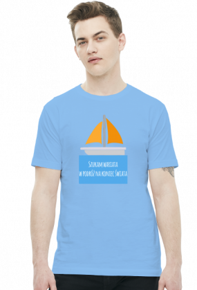 Szukam wariata w podróż na koniec świata (t-shirt)